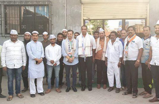 पार्थ पवार समर्थनार्थ अमित बच्छाव मित्र परीवार यांचा झंझावत प्रचार