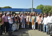टाटा मोटर्स कर्मचा-यांचा श्रीरंग बारणे यांना पाठिंबा
