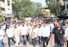 अण्णा बनसोडे यांच्या प्रचार फेरीला कासारवाडीत उदंड प्रतिसाद