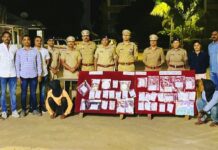 कराड शहर पोलीस ठाणे व स्थानिक गुन्हे शाखा सातारा यांची रेकॉर्डब्रेक कामगिरी