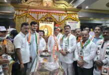 सांगवी–पिंपळे गुरवमध्ये राष्ट्रवादी काँग्रेसचा भक्तिभावात प्रचार शुभारंभ