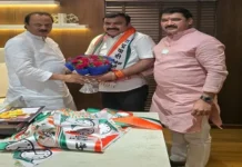 पिंपरी-चिंचवडमध्ये भाजपला मोठा धक्का; माजी नगरसेवक संदिप वाघेरे यांचा राष्ट्रवादीत प्रवेश