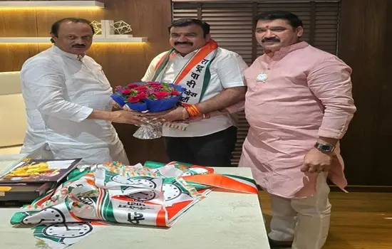 पिंपरी-चिंचवडमध्ये भाजपला मोठा धक्का; माजी नगरसेवक संदिप वाघेरे यांचा राष्ट्रवादीत प्रवेश